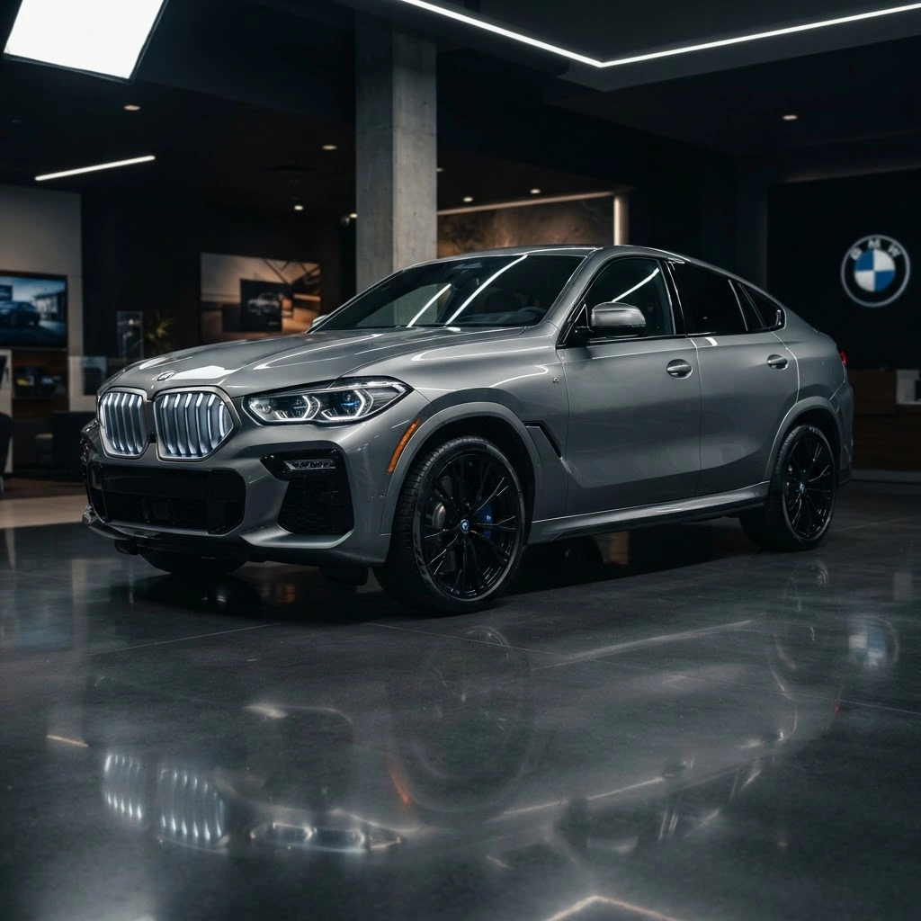 BMW X6 xDrive40i luxury performance SUV available for rental in Bucharest Romania