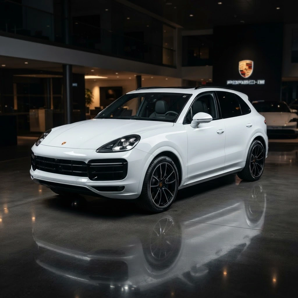 Porsche Cayenne luxury performance SUV rental in Bucharest Romania