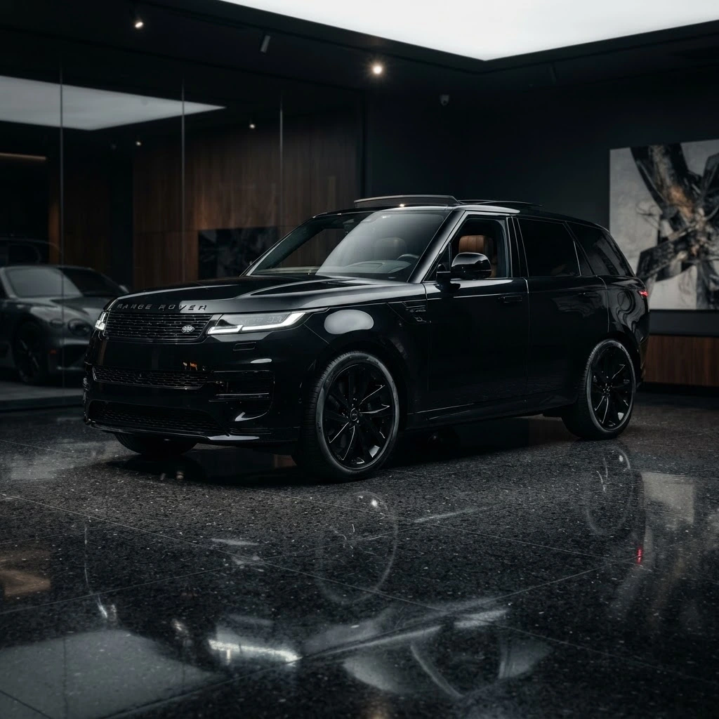 Range Rover Sport luxury SUV available for rental in Bucharest Romania